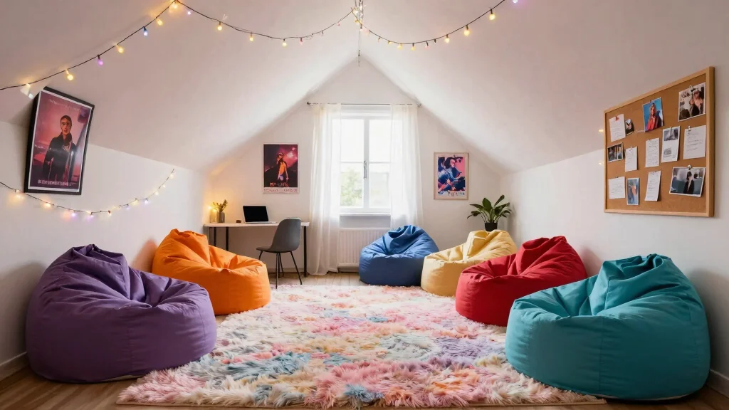 10 Ways to Build the Perfect Attic Teen Hangout Space