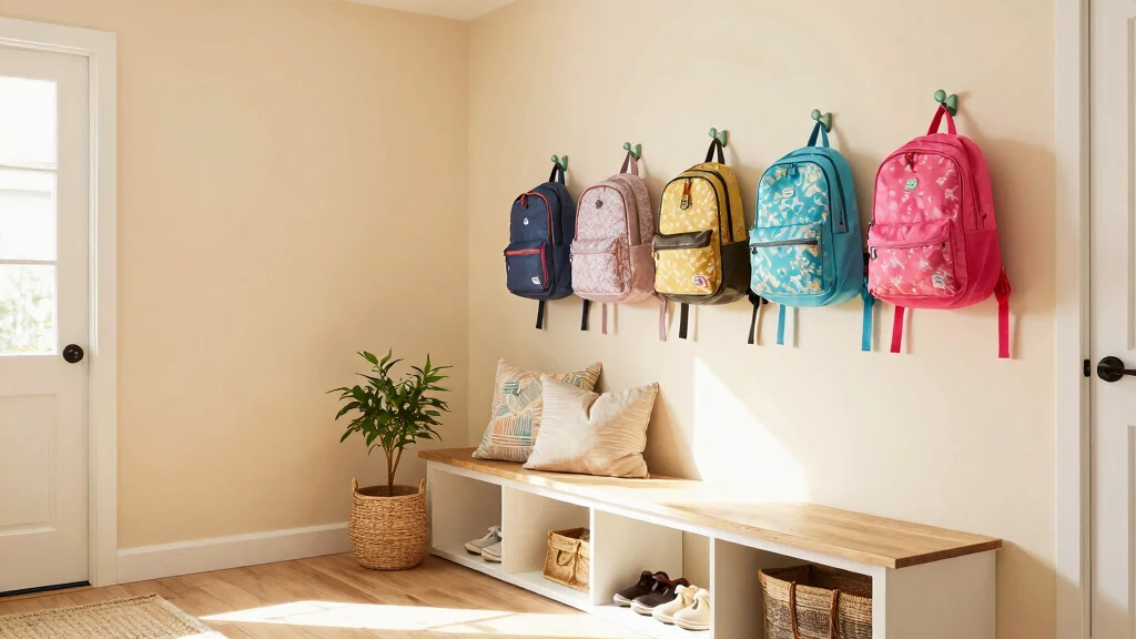 10 Ways to Store Kids' Backpacks in the Entryway for a Tidy Family Space