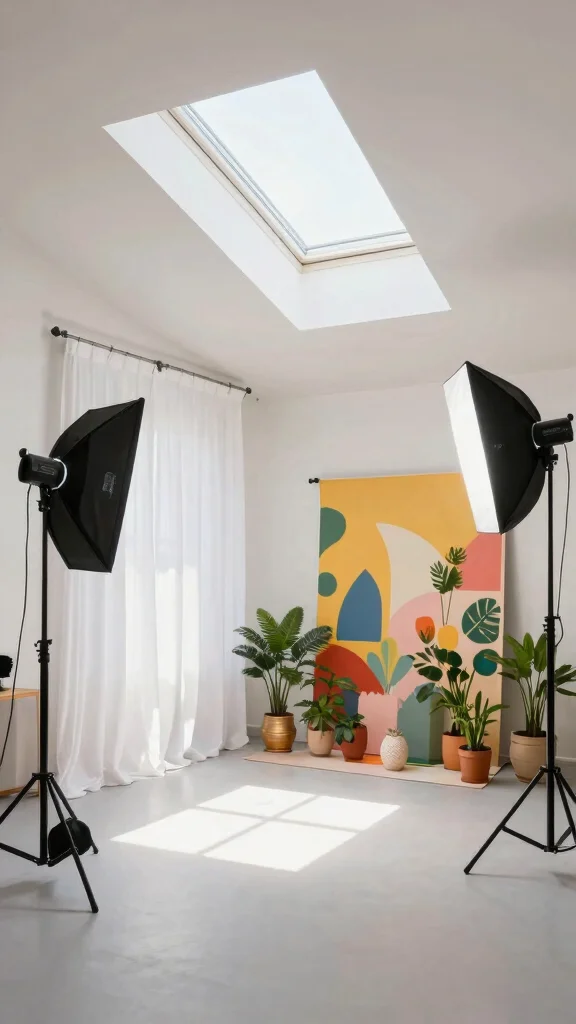10 Ways to Turn Your Attic Into a Professional YouTube Studio - 1. Optimize Lighting for Stunning Shots 1