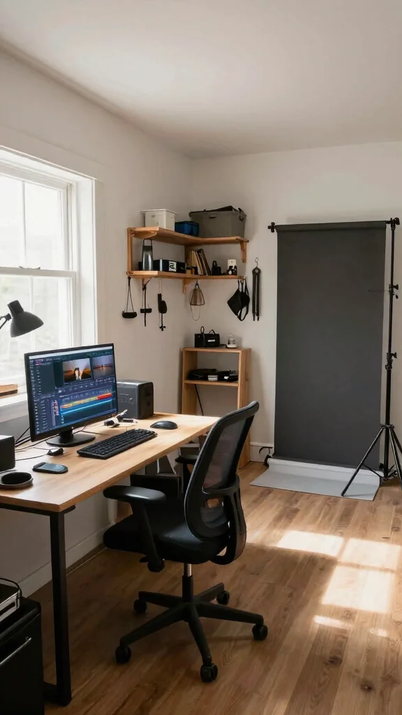 10 Ways to Turn Your Attic Into a Professional YouTube Studio - 3. Create a Functional Layout 1