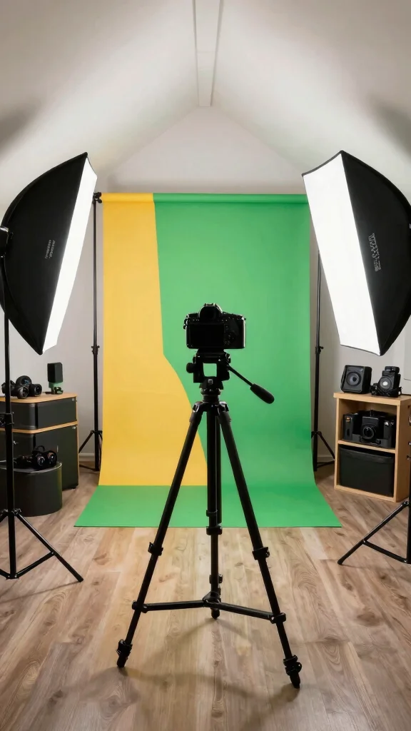 10 Ways to Turn Your Attic Into a Professional YouTube Studio - 4. Invest in Quality Equipment 1