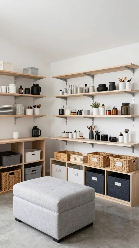 10 Ways to Turn Your Attic Into a Professional YouTube Studio - 8. Incorporate Creative Storage Solutions 1