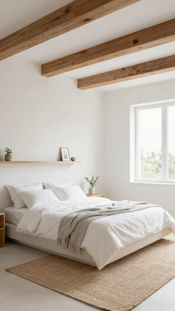 11 Attic Guest Bedroom Concepts for a Welcoming Comfortable Top-Floor Space - 1. The Minimalist Escape 1