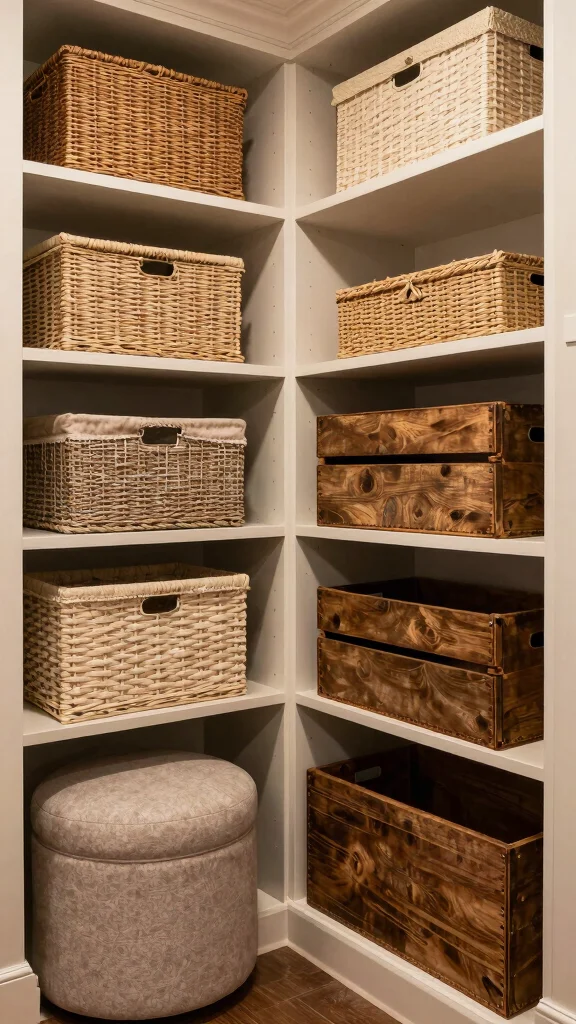 11 Attic Hangout Ideas That Transform a Forgotten Space Into a Cool Retreat - 11. Stylish Storage Solutions 1