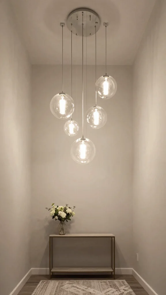 11 Entryway Pendant Lighting Concepts for a Dramatic Stylish Ceiling Statement - 7. Statement Spheres 1