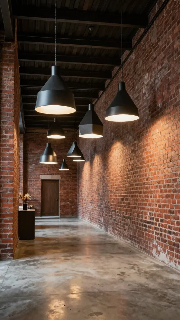 11 Hallway Pendant Lighting Ideas for a Dramatic Stylish Ceiling Statement - 1. Bold Industrial Pendant Lights 1