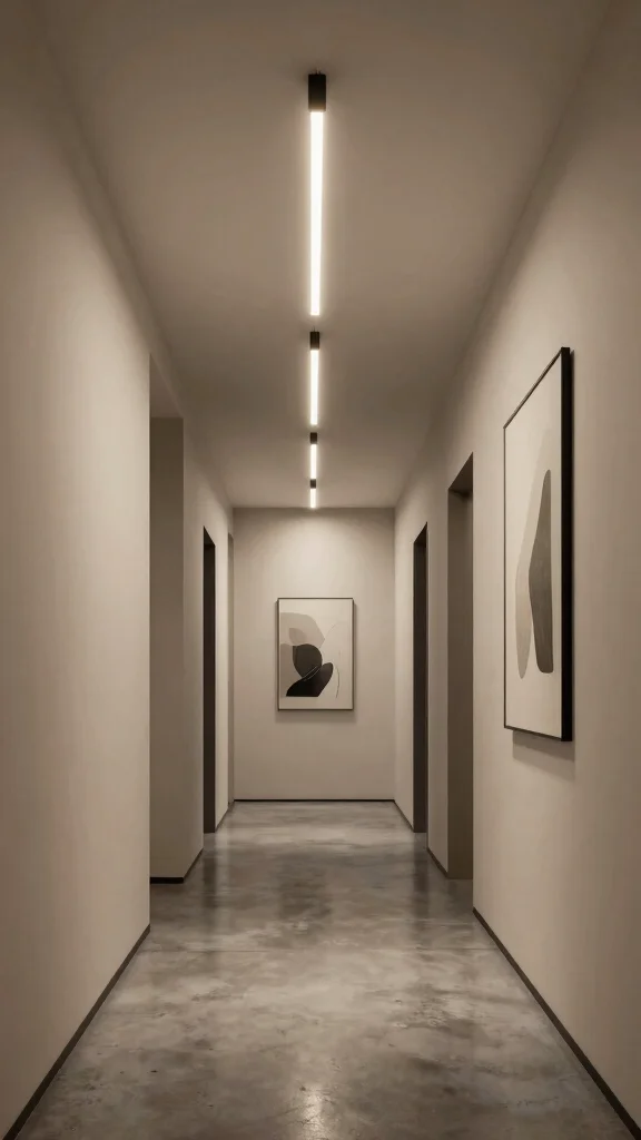 11 Hallway Pendant Lighting Ideas for a Dramatic Stylish Ceiling Statement - 10. Smart LED Pendant Lighting 1