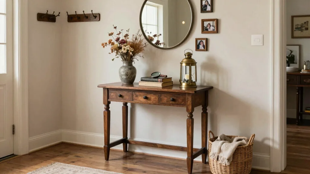 11 Hallway Table Styling Ideas for a Layered Curated Entrance Display