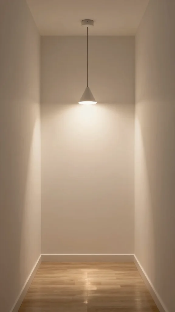 11 Japandi Style Hallway Ideas for a Serene Clean-Lined Entrance - 4. Select Minimalist Lighting 1