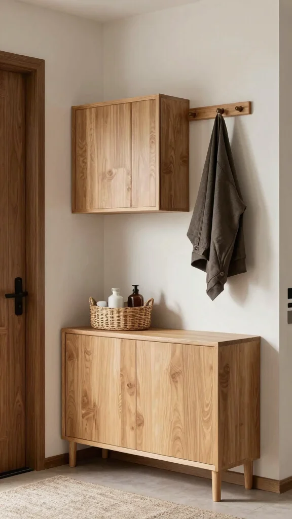 11 Japanese Style Entryway Ideas That Feel Peaceful and Intentional - 7. Organized Storage Solutions 1