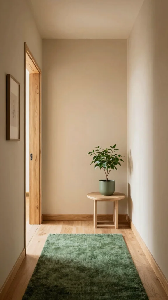 11 Japanese Style Entryway Ideas That Feel Peaceful and Intentional - 9. Earthy Color Palette 1
