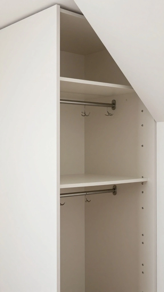 12 Attic Bedroom Storage Ideas That Work With Every Sloped Ceiling - 4. Creative Closet Solutions 1