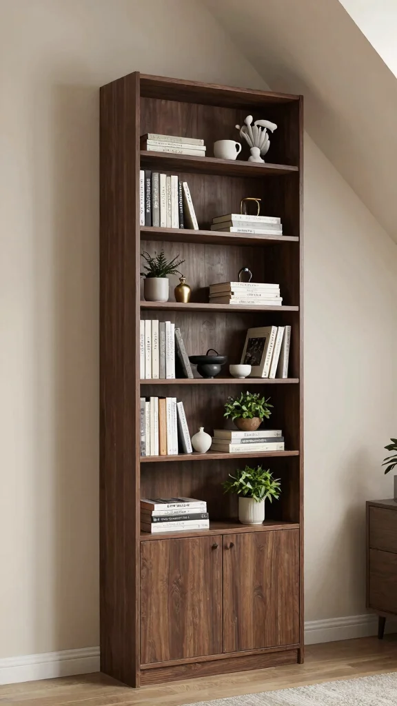 12 Attic Bedroom Storage Ideas That Work With Every Sloped Ceiling - 9. Vertical Storage Units 1