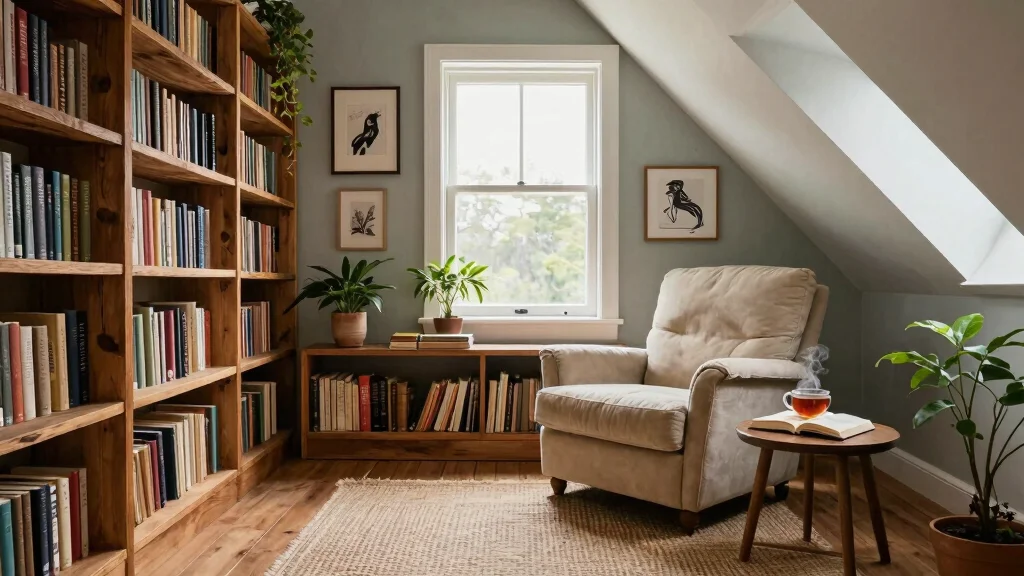 12 Attic Library Concepts for a Bookworm's Dream Top-Floor Reading Retreat