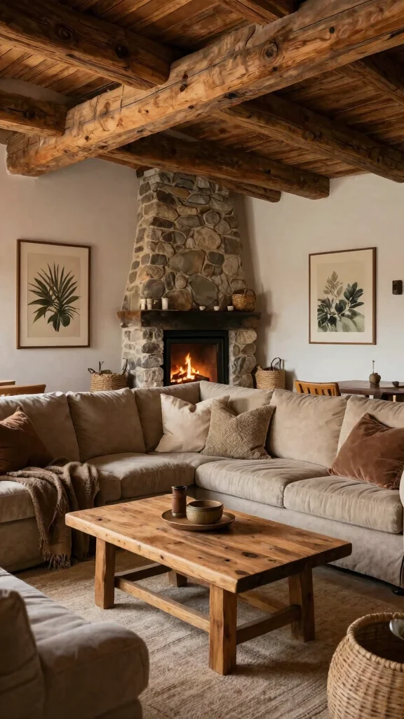 12 Attic Lounge Concepts That Transform Your Top Floor Into a Relaxed Escape - 4. Rustic Retreat 1