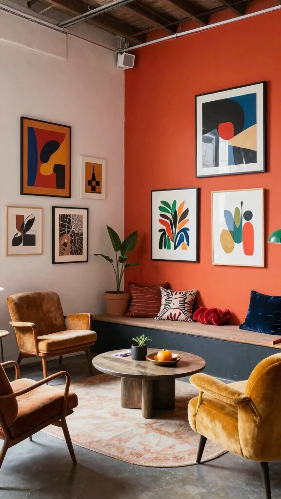 12 Attic Lounge Concepts That Transform Your Top Floor Into a Relaxed Escape - 6. Artsy Loft 1