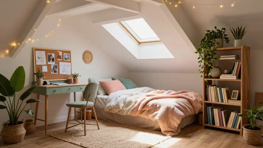 12 Attic Teen Bedroom Inspirations for a Cool Personalised Top-Floor Room