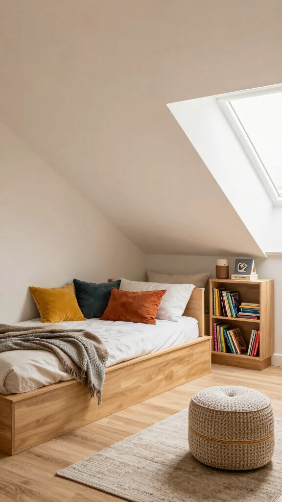12 Attic Theater Room Ideas for a Cinematic Immersive Top-Floor Experience - 9. Multi-functional Use of Space 1