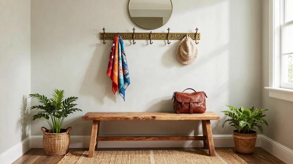 12 Entryway Hook Ideas for Coats, Bags, and an Organised Entrance