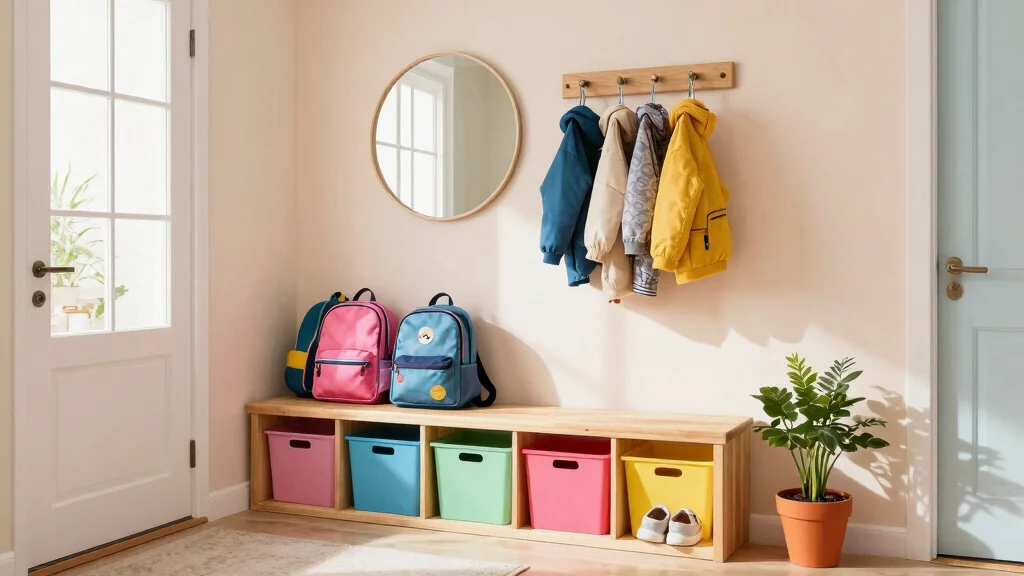 12 Entryway Kids Organization Ideas for a Tidy Family-Friendly Entrance