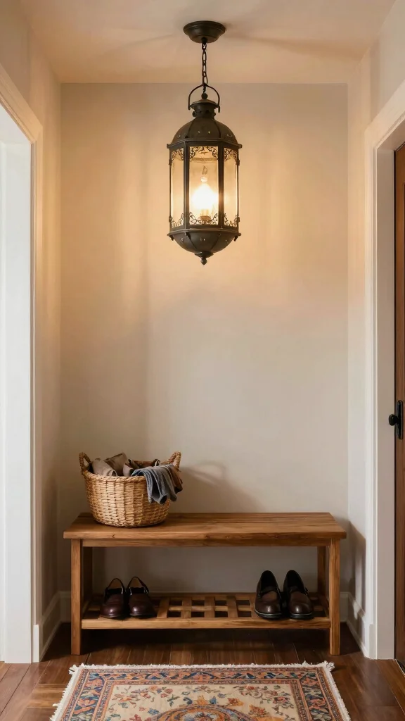 12 Entryway Light Fixtures That Elevate Every Ceiling Height and Style - 1. The Classic Lantern Pendant 1