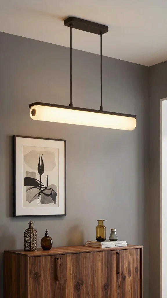12 Entryway Light Fixtures That Elevate Every Ceiling Height and Style - 11. Modern Vintage Blends 1