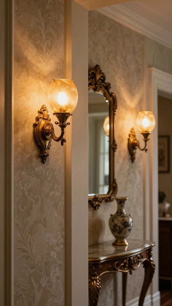 12 Entryway Light Fixtures That Elevate Every Ceiling Height and Style - 4. Elegant Sconces 1