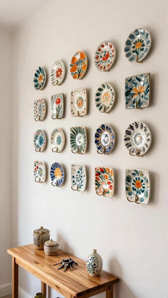 12 Hallway Hook Ideas for Coats Bags and an Organised Entrance - 4. Decorative Ceramic Hooks 1