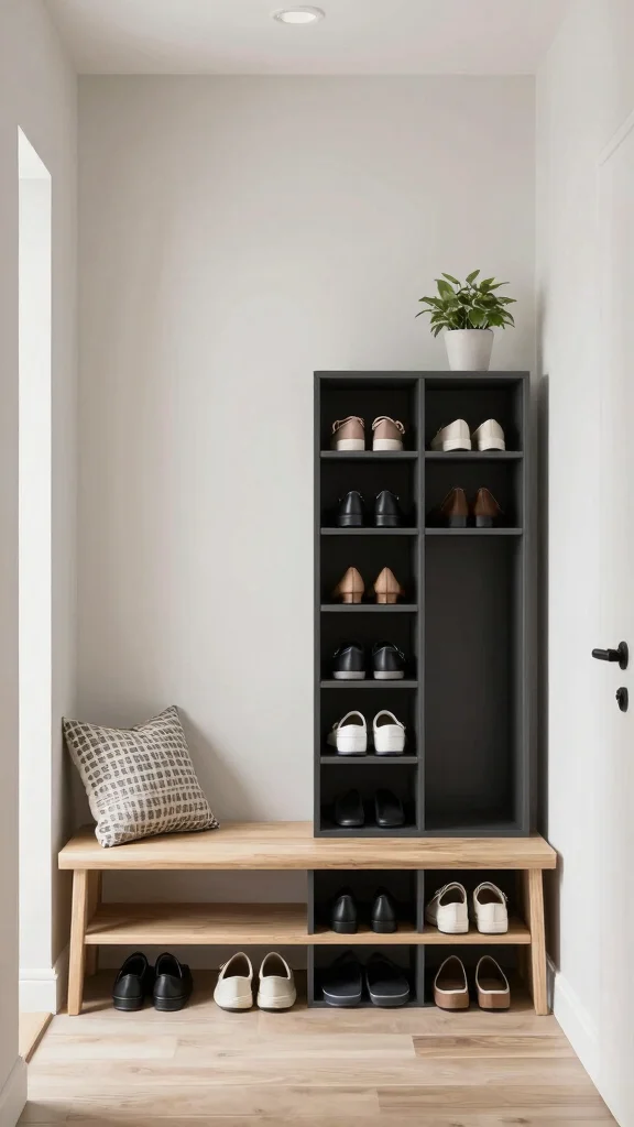 12 Scandinavian Entryway Ideas for a Minimal Functional Beautiful Space - 12. Mastering the Art of Decluttering 1