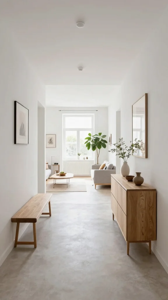 12 Scandinavian Entryway Ideas for a Minimal Functional Beautiful Space - 9. Open Concept Flow 1