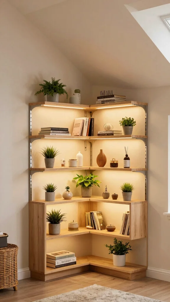 13 Attic Eaves Storage Ideas That Maximise Every Hidden Inch - 10. Clever Use of Corners 1