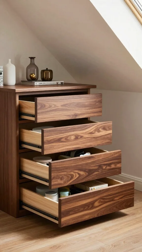 13 Attic Eaves Storage Ideas That Maximise Every Hidden Inch - 2. Under-Eave Drawers 1