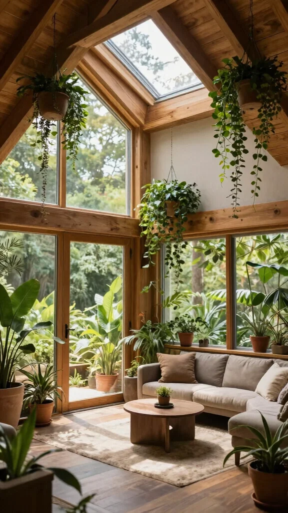 13 Attic Man Cave Ideas for a Personalized Comfortable Top-Floor Retreat - 12. Nature Escape 1