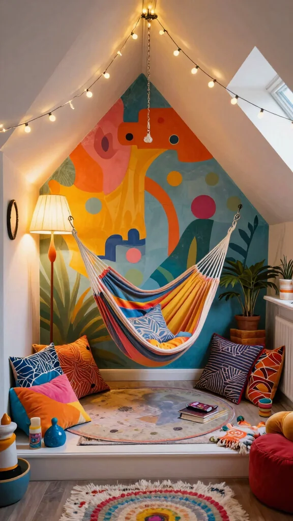 13 Attic Reading Nook Ideas That Make Every Sloped Corner Count - 4. Whimsical Wonderland 1
