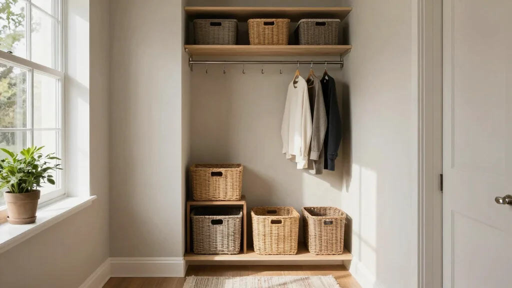 13 Entryway Closet Ideas for a Tidy Organised Entrance Space