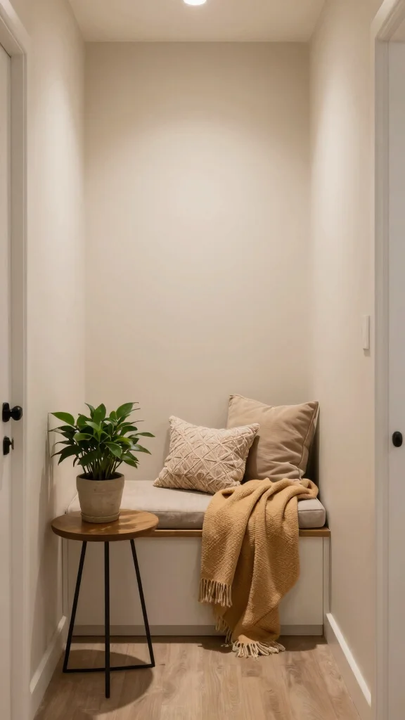 13 Entryway Decor Inspirations for a Beautiful Unforgettable First Impression - 13. Create a Cozy Nook 1