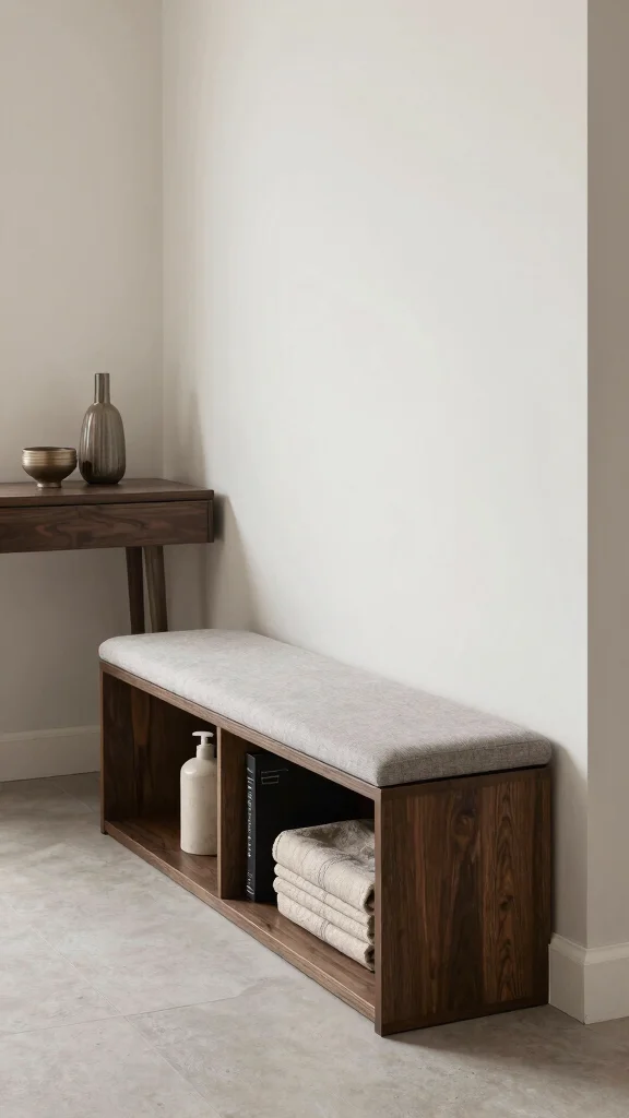 13 Entryway Decor Inspirations for a Beautiful Unforgettable First Impression - 6. Utilize Multifunctional Furniture 1