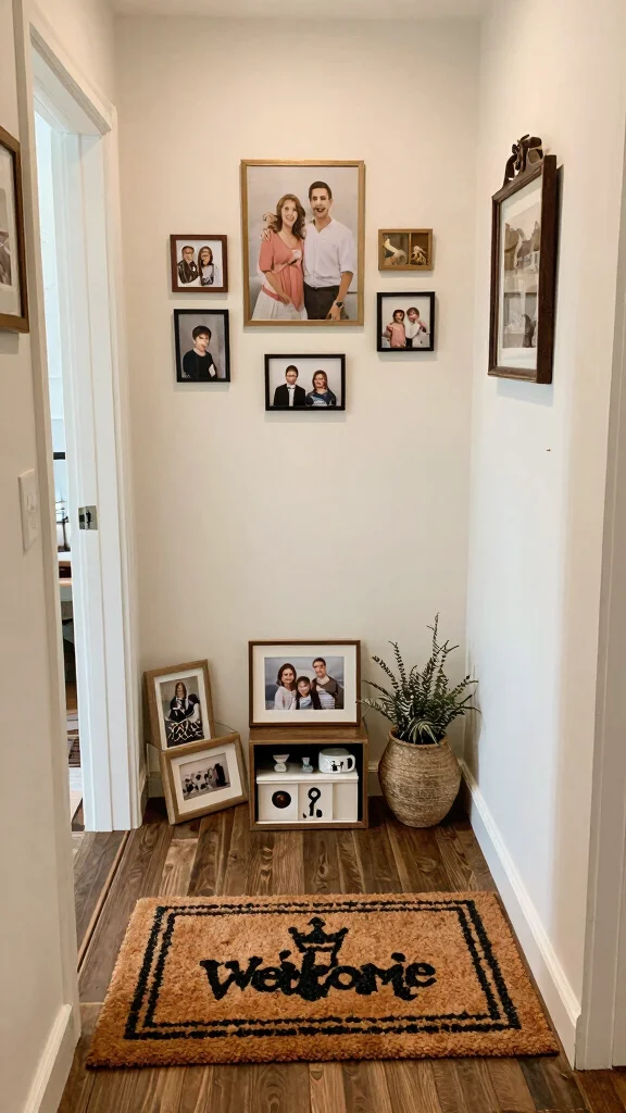 13 Entryway Decor Inspirations for a Beautiful Unforgettable First Impression - 9. Incorporate Personal Touches 1