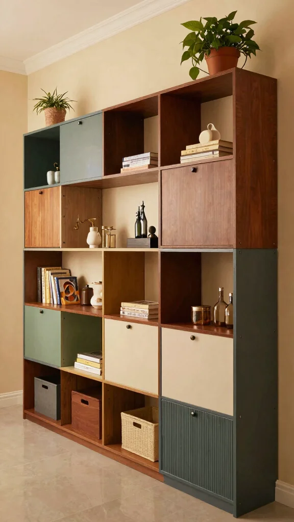 13 Hallway Built-In Ideas for a Seamless Custom Storage and Display - 10. Customizable Modular Units 1
