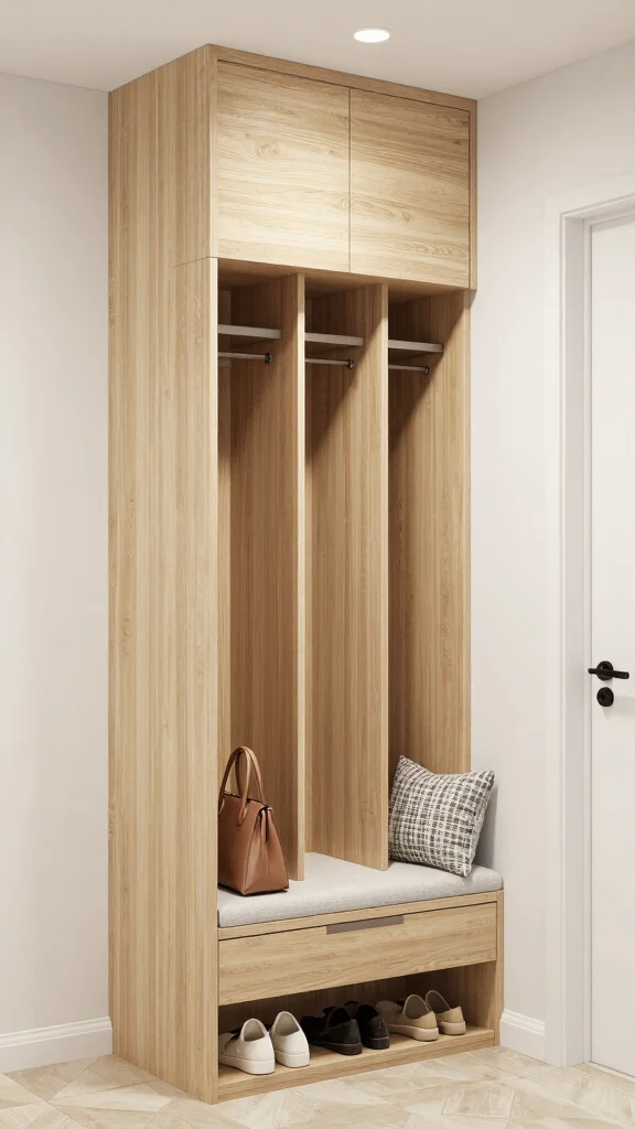 13 Hallway Built-In Ideas for a Seamless Custom Storage and Display - 6. Shoe Storage Solutions 1