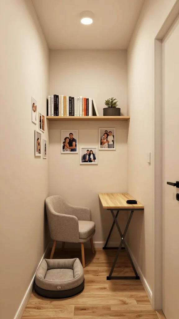 13 Hallway Concepts for Narrow Spaces That Are Both Stylish and Functional - 6. Multi-Function Space 1