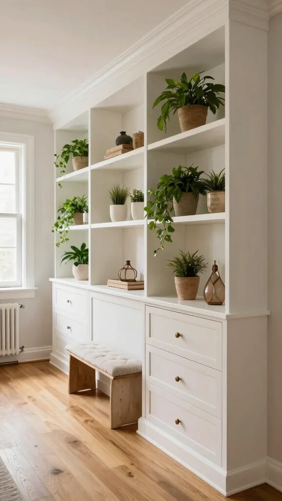 13 Hallway Furniture Ideas for a Functional Stylish Welcoming Space - 8. Customized Built-In Units 1