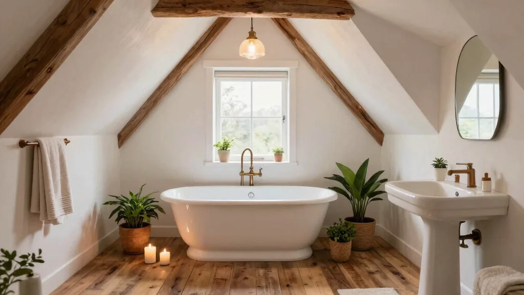 14 Attic Bathroom Concepts for a Beautiful Functional Top-Floor Space