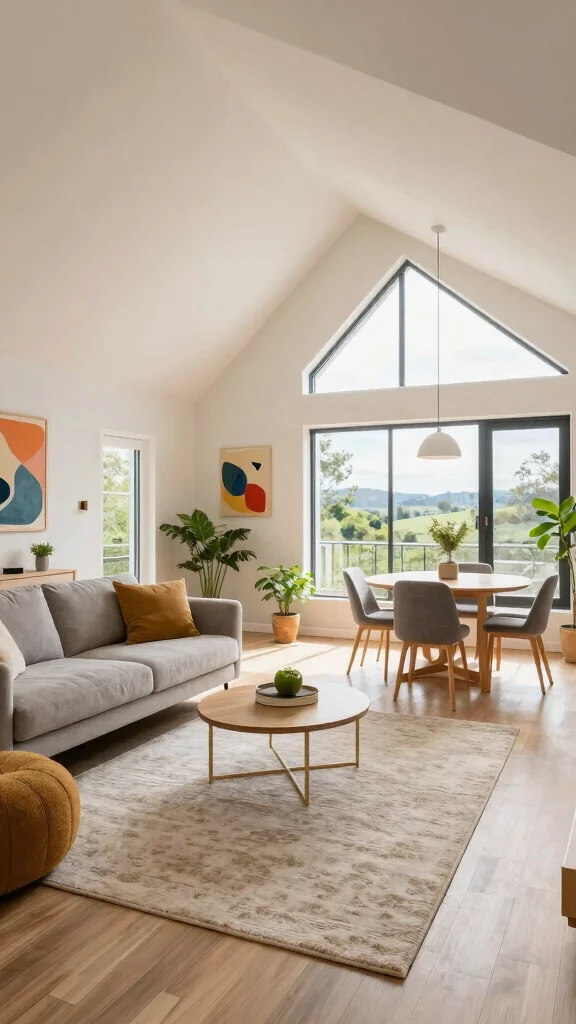 14 Attic Design Ideas From Cosy Retreat to Luxurious Top-Floor Suite - 10. Open Concept Living Space 1