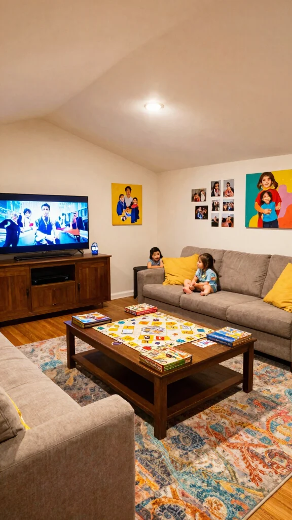 14 Attic Design Ideas From Cosy Retreat to Luxurious Top-Floor Suite - 6. Family Game Room 1