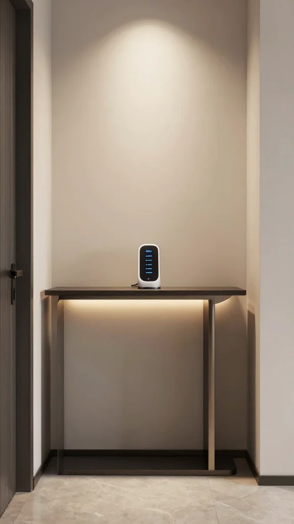 14 Entryway Mudroom Concepts for a Practical Stylish Transition Space - 13. Tech-Friendly Features 1