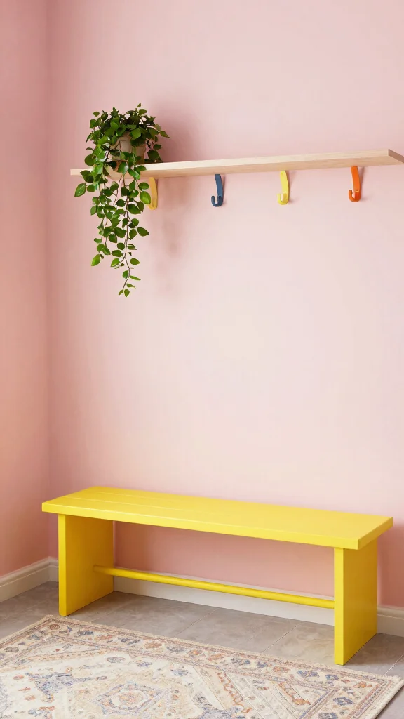 14 Entryway Mudroom Concepts for a Practical Stylish Transition Space - 4. Clever Use of Color 1