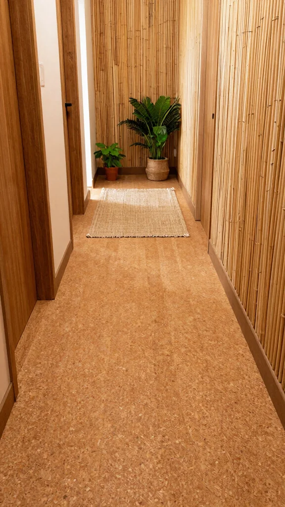 14 Hallway Design Ideas From Minimalist to Grand - 2. Eco-Friendly Flooring Options 1