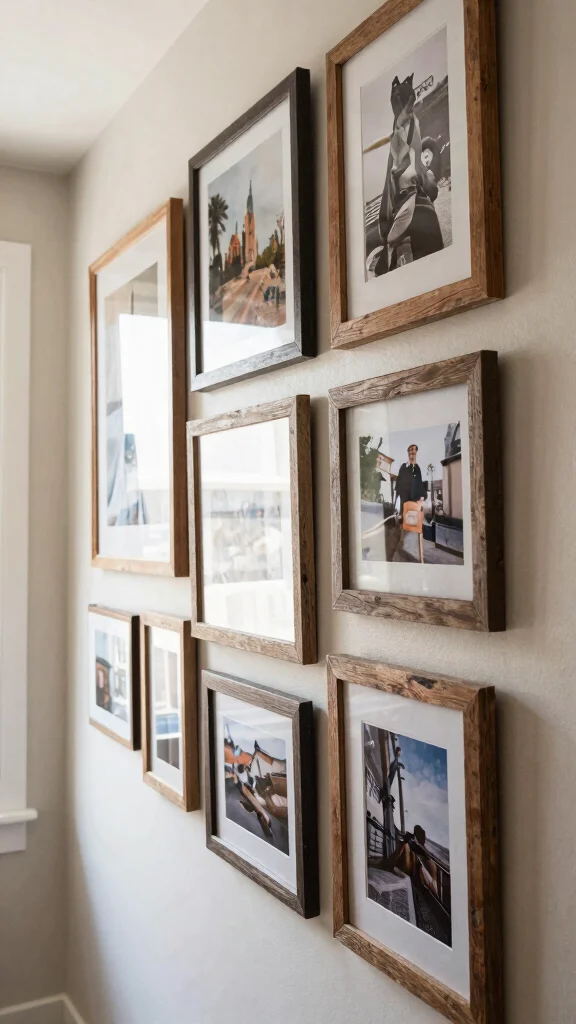 14 Hallway Design Ideas From Minimalist to Grand - 5. Gallery-Style Walls 1