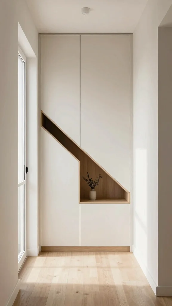 14 Hallway Storage Solutions That Keep Your Entrance Tidy and Stylish - 14. Hidden Storage Under Stairs 1